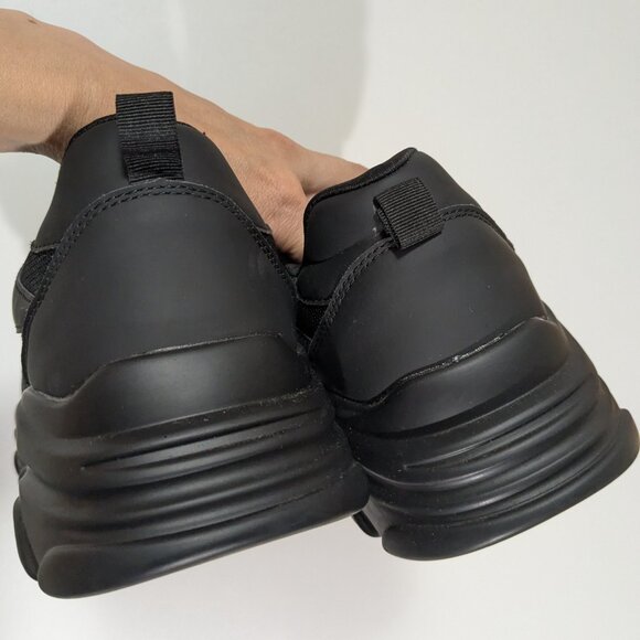 *3/$10* Call It Spring B.E.D. Foam Refresh Chunky Low Top Sneakers Black Size 1 - Picture 6 of 7